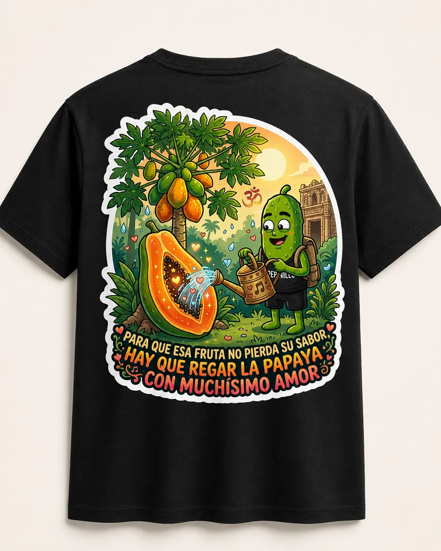 Camiseta Pepinillo Club — espalda