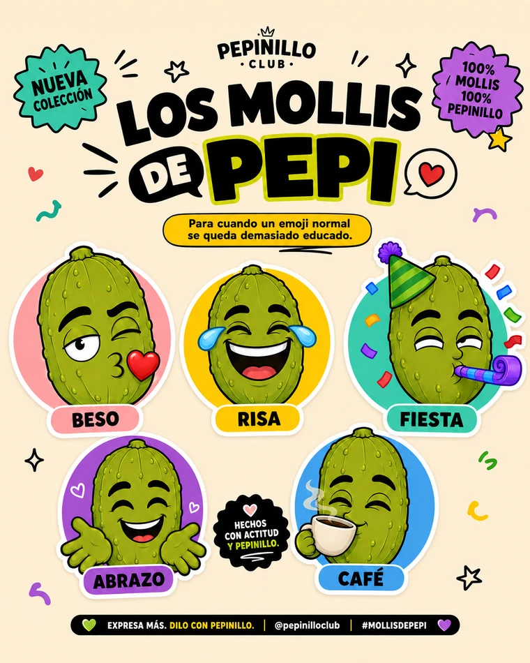 Los mollis de Pepi: colección de expresiones